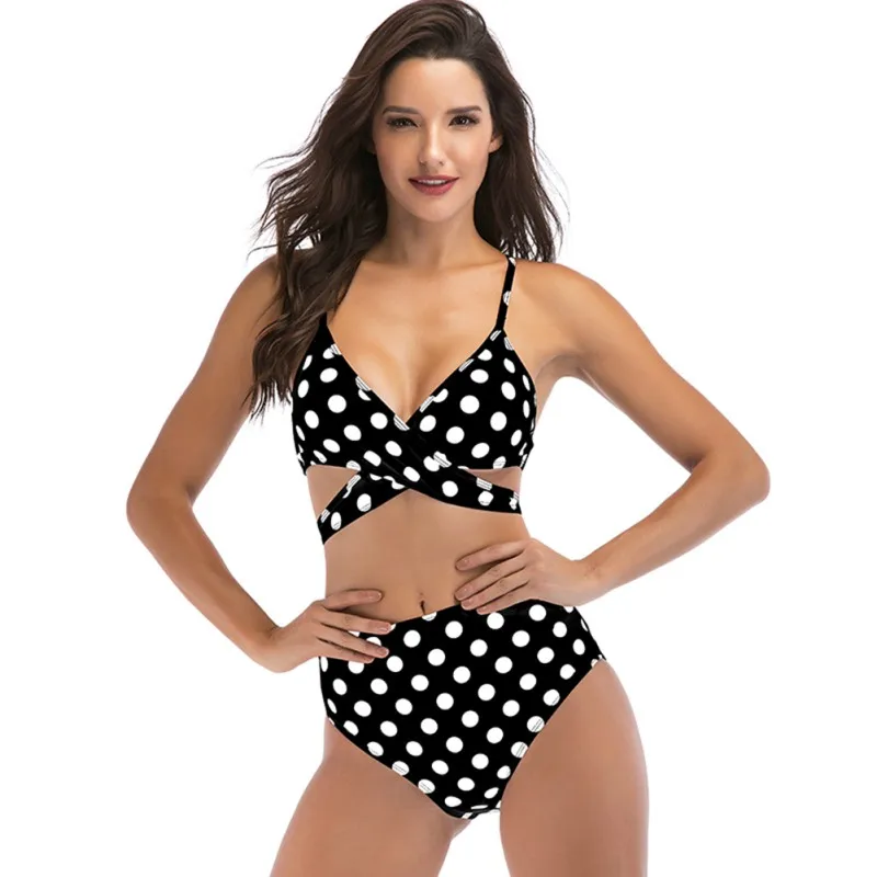  Summer Bikini Women's Party Beach Sexy Bikini Sets Two Piece Suits Bra Set Fashion Swimwear