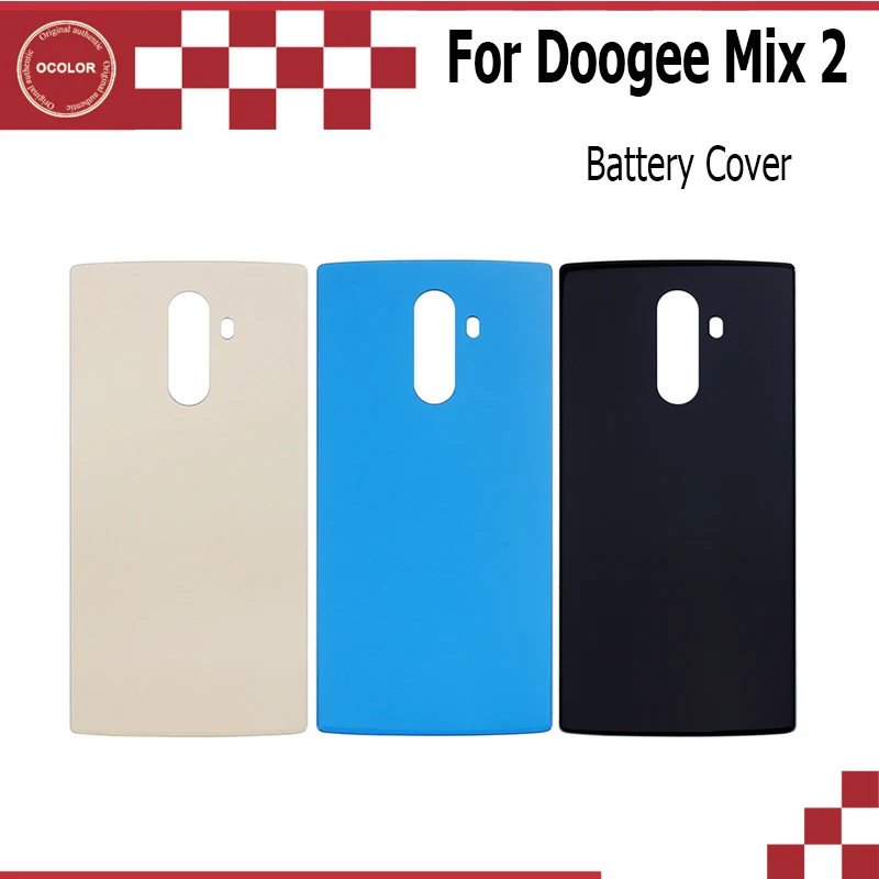 

ocolor For Doogee Mix 2 Battery Case Cover Hard Bateria Protective Back Cover Replacement For Doogee Mix 2 Phone Accessories