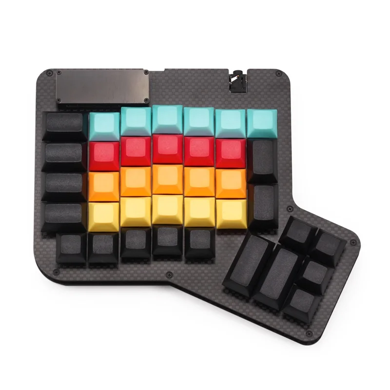 Ergodox pbt колпачки dsa pbt пустые колпачки для ergodox Механическая игровая клавиатура dsa профиль