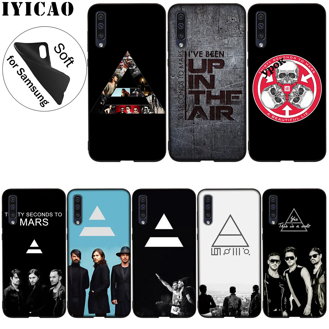 Мягкий силиконовый чехол IYICAO 30STM 30 Second To Mars для Samsung Galaxy A70 A60 A50 A40 A30 A20 A10 A50S A40S A30S A20E