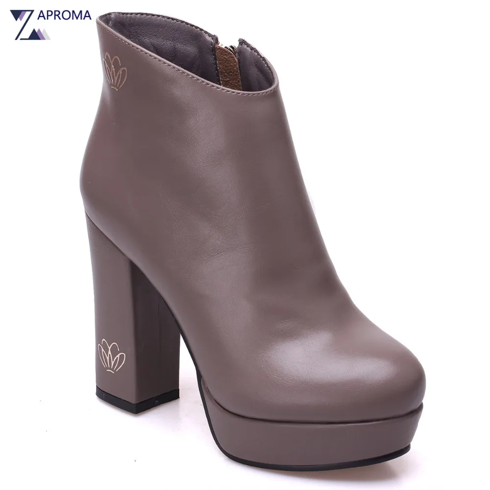 round toe platforms