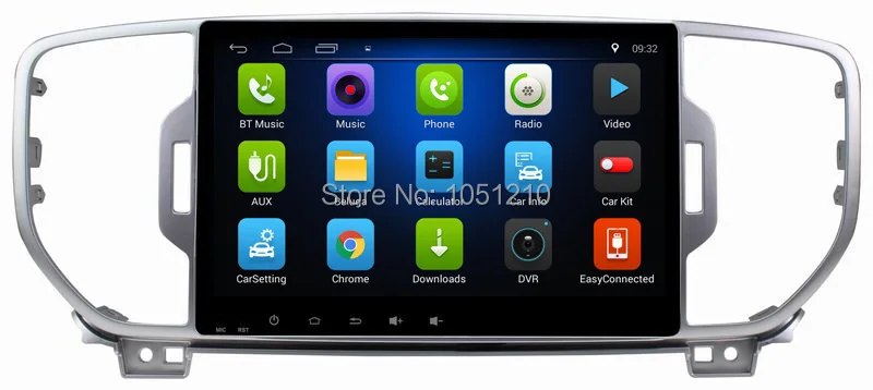 Ouchuangbo 9 inch auto radio multimedia recorder for Kia KX5 2016 with gps navigation AUX USB wifi mirror link android 8.1