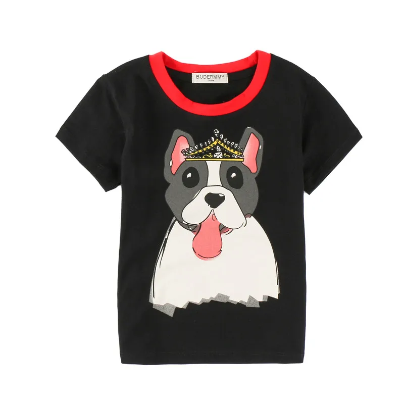 

Summer 2018 Fashion Brand Design T-Shirt for Boys Casual Cotton Short Sleeve Top Children's Clothing Kids Bayb Top bobo choses