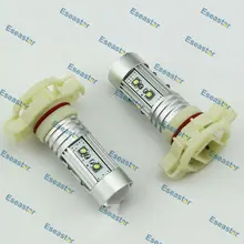 2 шт./партия 50 Вт высокой мощности XPE светодиодный чипы, H16 светодиодный авто, PS19W светодиодный фонарь, H16 светодиодный