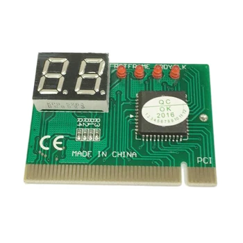 

PCI PC Diagnostic 2-Digit Card Motherboard Post Tester Analyzer Checker for Laptop computer PC