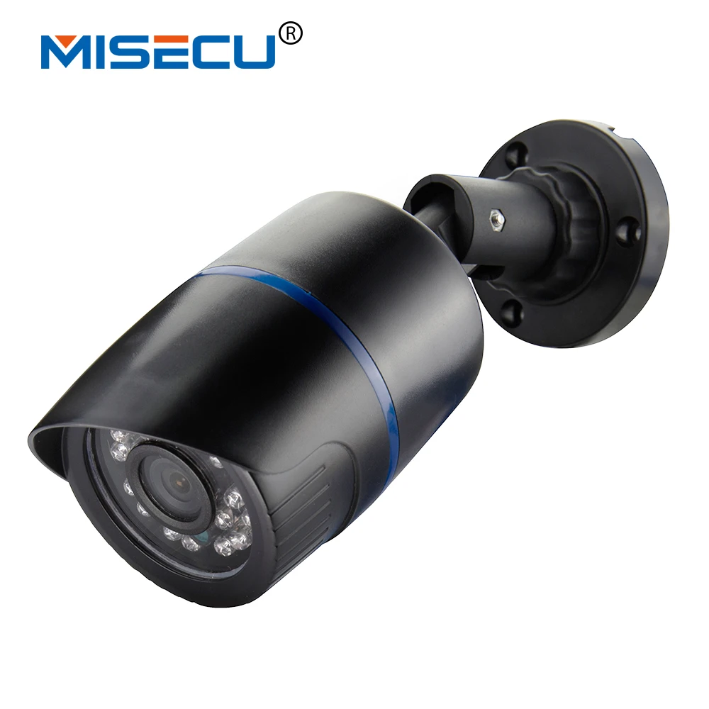  MISECU HD POE 1080P 2.0MP IP POE Camera 48VPoE Power Over Ethernet Out/Indoor ONVIF ABS Waterproof Night Vision P2P CCTV XMEye 