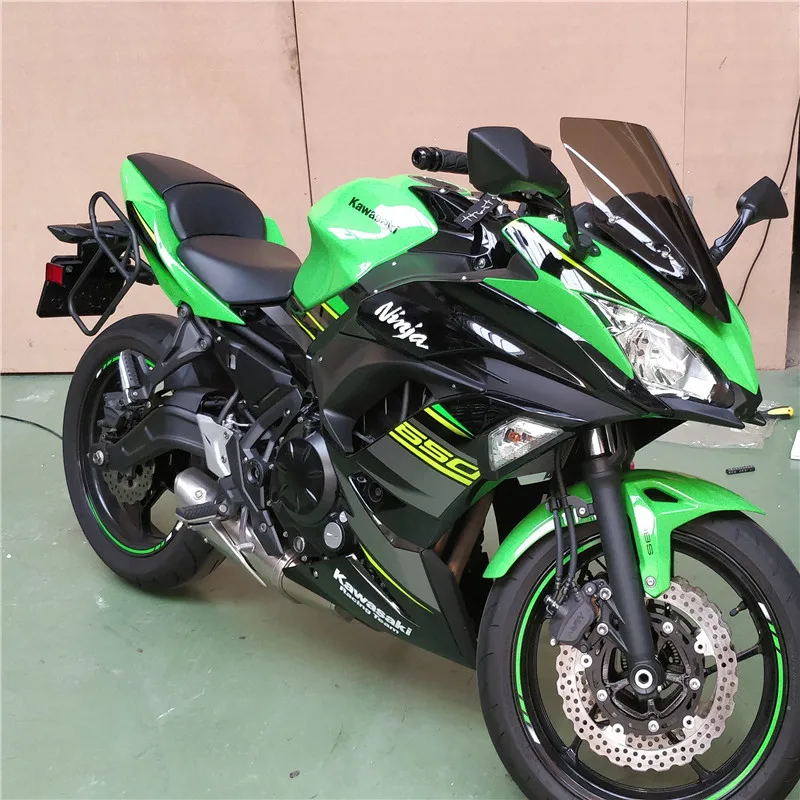 Мотоцикл черный стеклоочиститель лобового стекла для KAWASAKI Ninja650 Ninja 650 ABS KRT Edition