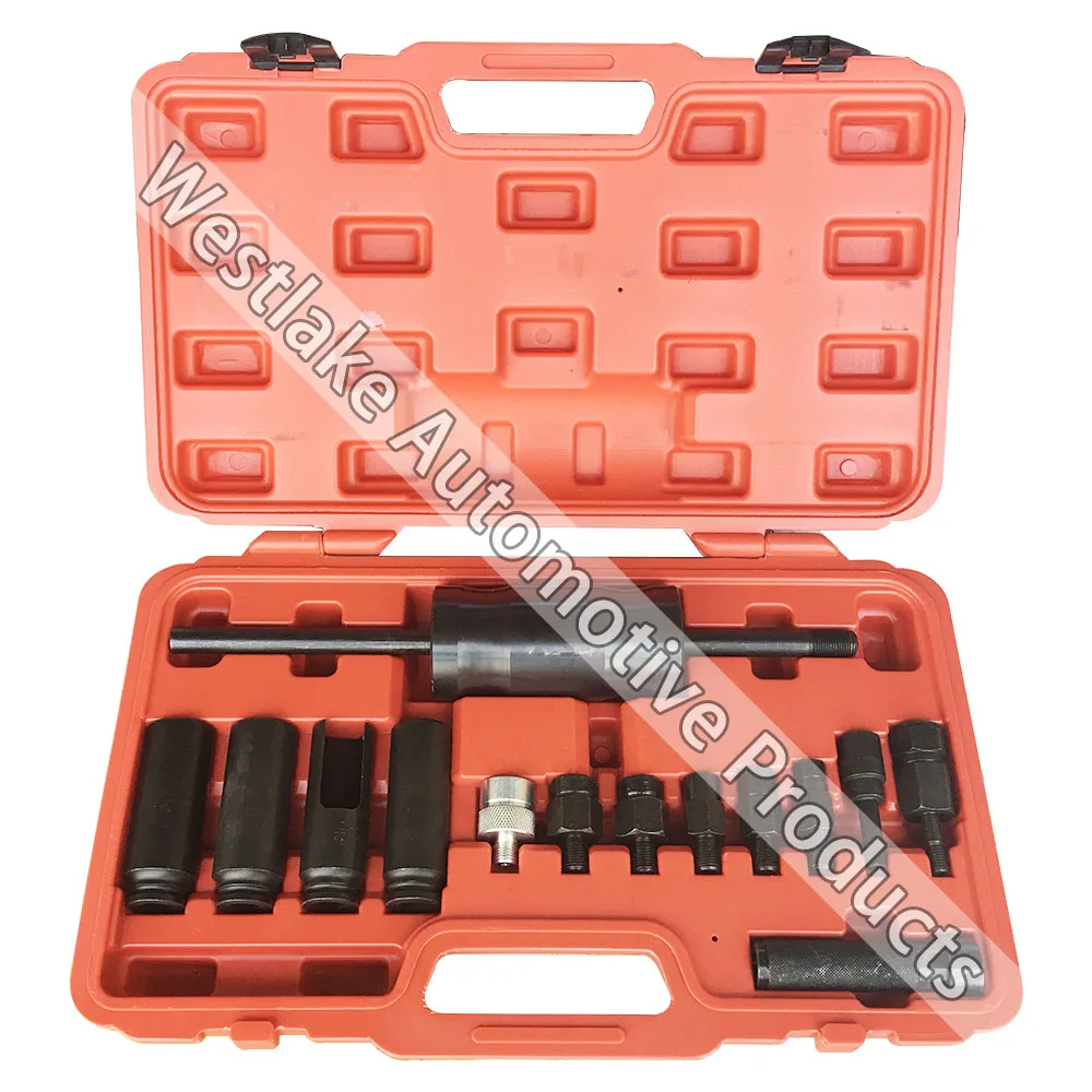 14pcs Tool Set Diesel Injector Extractor Puller With Common Rail