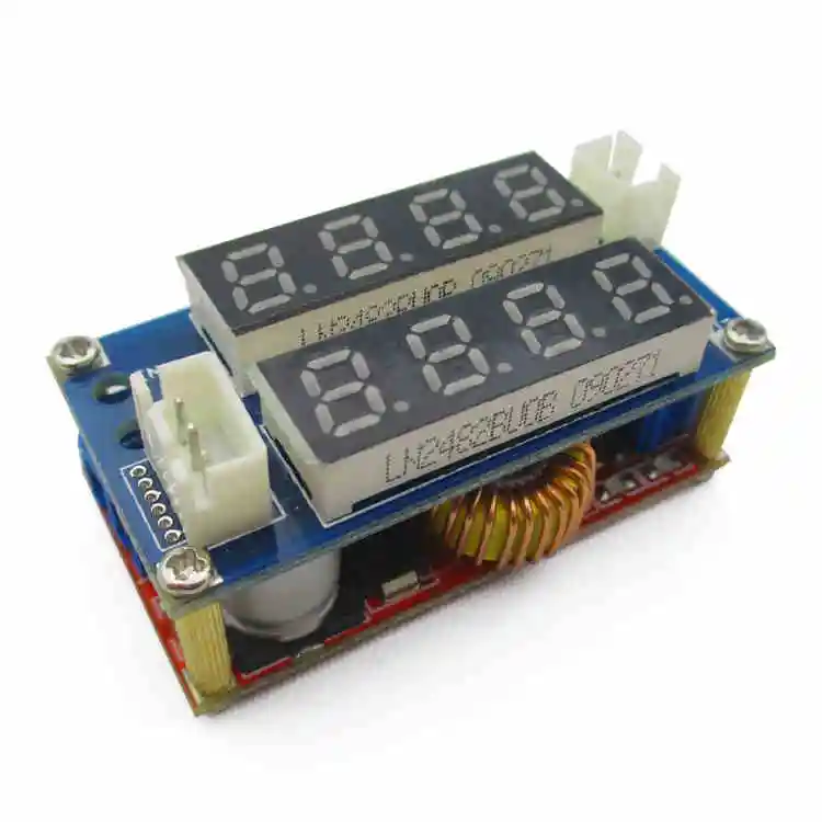 

5A constant current and constant voltage LED driver board, adjustable current and current meter, lithium ion battery