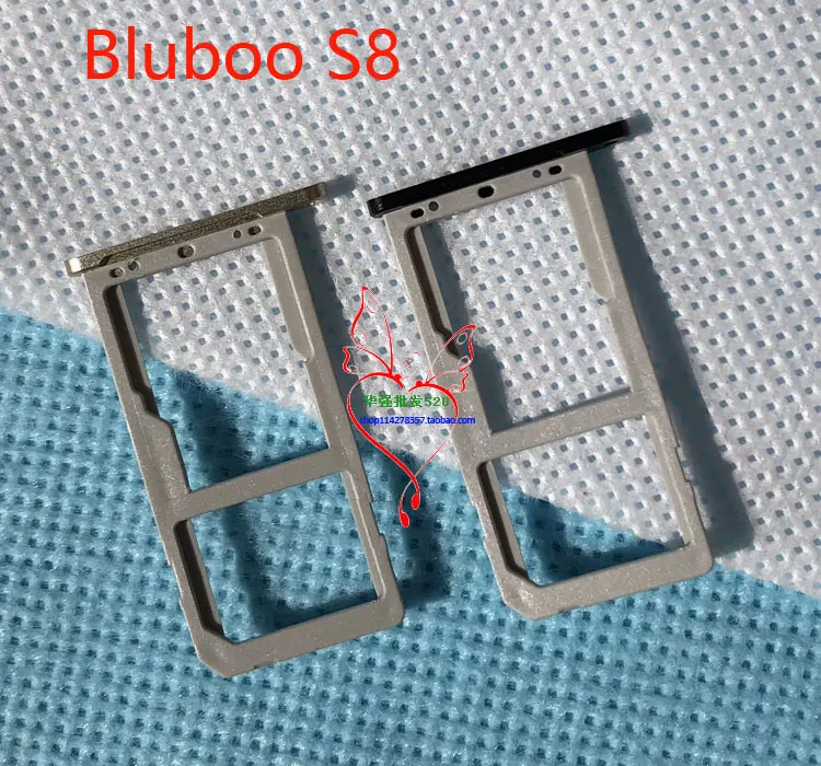 Bluboo S8 SIM держатель для карт лоток Слот для карт для Bluboo S8 сотовый телефон