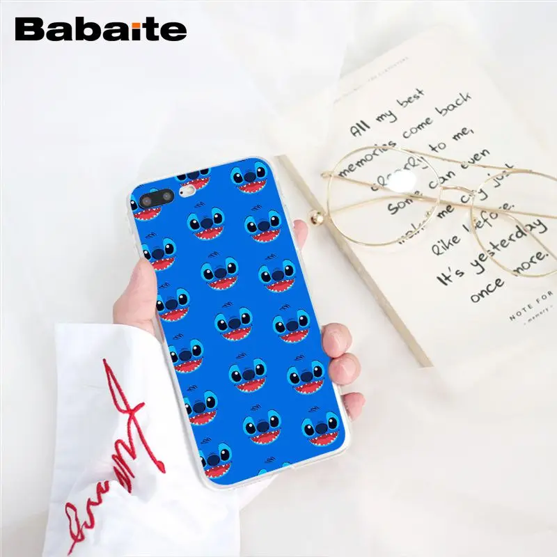 Babaite cute cartoon Lilo Stitch TPU Phone Case Cover Shell for iPhone 8 7 6 6S Plus 5 5S SE XR X XS MAX 10 Coque Shell Babaite cute cartoon Lilo Stitch TPU Phone Case Cover Shell for iPhone 8 7 6 6S Plus 5 5S SE XR X XS MAX 10 Coque Shell