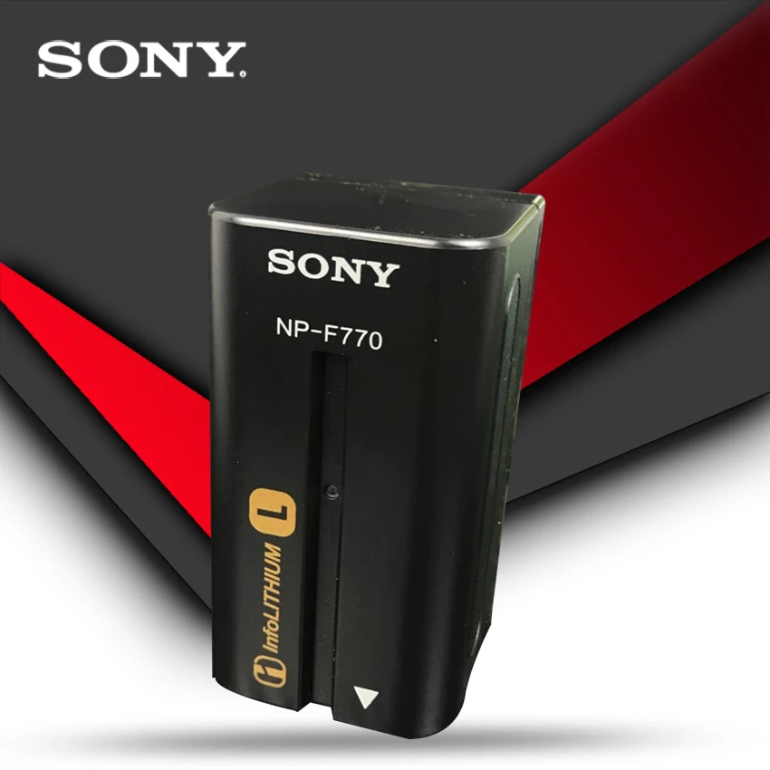 Комплект из 2 предметов sony NP-F770 Батарея NP F770 NPF770 F750 CCD-TRV58 TRV110K TRV26E Z1 V1J Z1P DCR-VX2100 FX1 HDR-FX7 HVRZ1U PM091