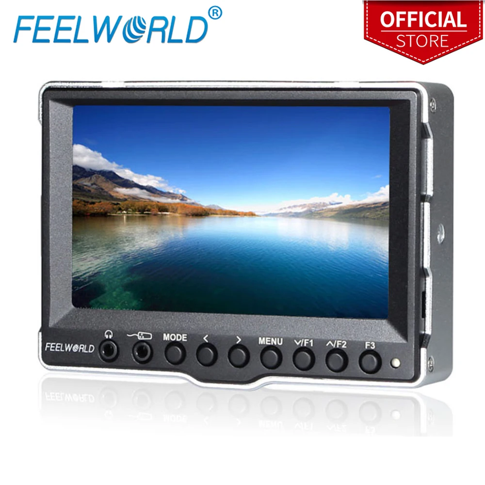 

A5 5 Inch Monitor For Camera with 3G-SDI HDMI Input Feelworld On Camera Field Monitor DSLR Photography Studio LCD Monitors