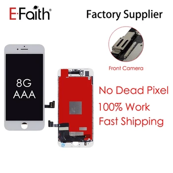 

20 PCS/Lot Full Assembly LCD Replacement For iPhone 8 8G Screen Display with digitizer And front camera And DHL Shipping