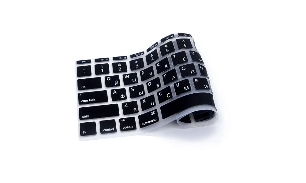 11 дюймов русская буква силиконовый гелевый Чехол для клавиатуры США Защитная пленка для MacBook Air 11,6 дюймов для Mac Air 11