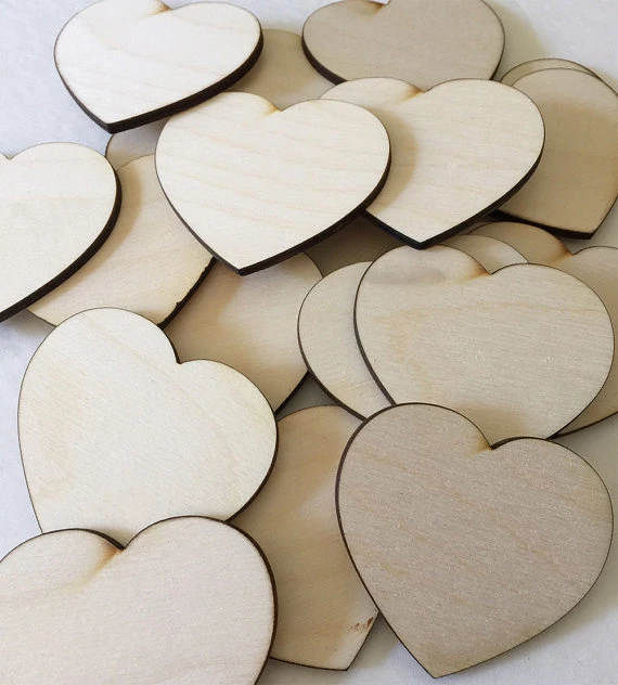 Voorvoegsel kwaad Hoelahoep 1000 stks 2 inch hout harten-unfinished houten harten voor bruiloft en  partijen _ - AliExpress Mobile