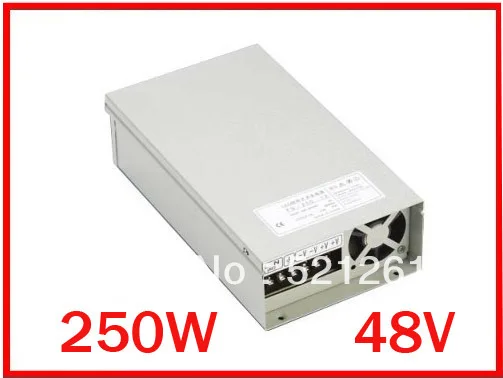 

DIANQI cctv power supply 250W 48V 5.2A rainproof power supply ac dc converter outdoor Switching power supply smps