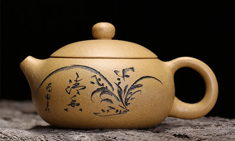220 мл Исин чайник zisha xishi заварочный чайник ручной работы чайник фиолетовая глина Посуда для напитков с подарочной коробкой костюм tieguanyin пуэр