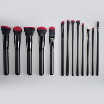 

Professional 14pcs Complete Makeup Brushes Set Powder Foundation Blending Power Eyeliner Eyeshadow Brushes Set Cosmetic maquilla