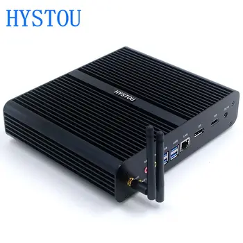 

Hystou Intel Core i7 7500U Kaby Lake Mini PC Windows 10 HD Graphics 620 Fanless Desktop Computer 4K HTPC Gaming PC