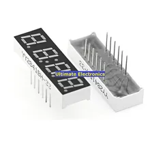 10 шт. 0,28 дюймов красный высокий светильник 2 Бит 3 Бит 4 бит общий анод цифровая трубка