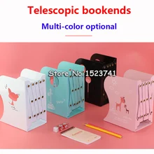 Простой современный корейский небольшой свежий выдвижной книжный стенд креативный удлинитель книжная полка компактный складной книжный шкаф