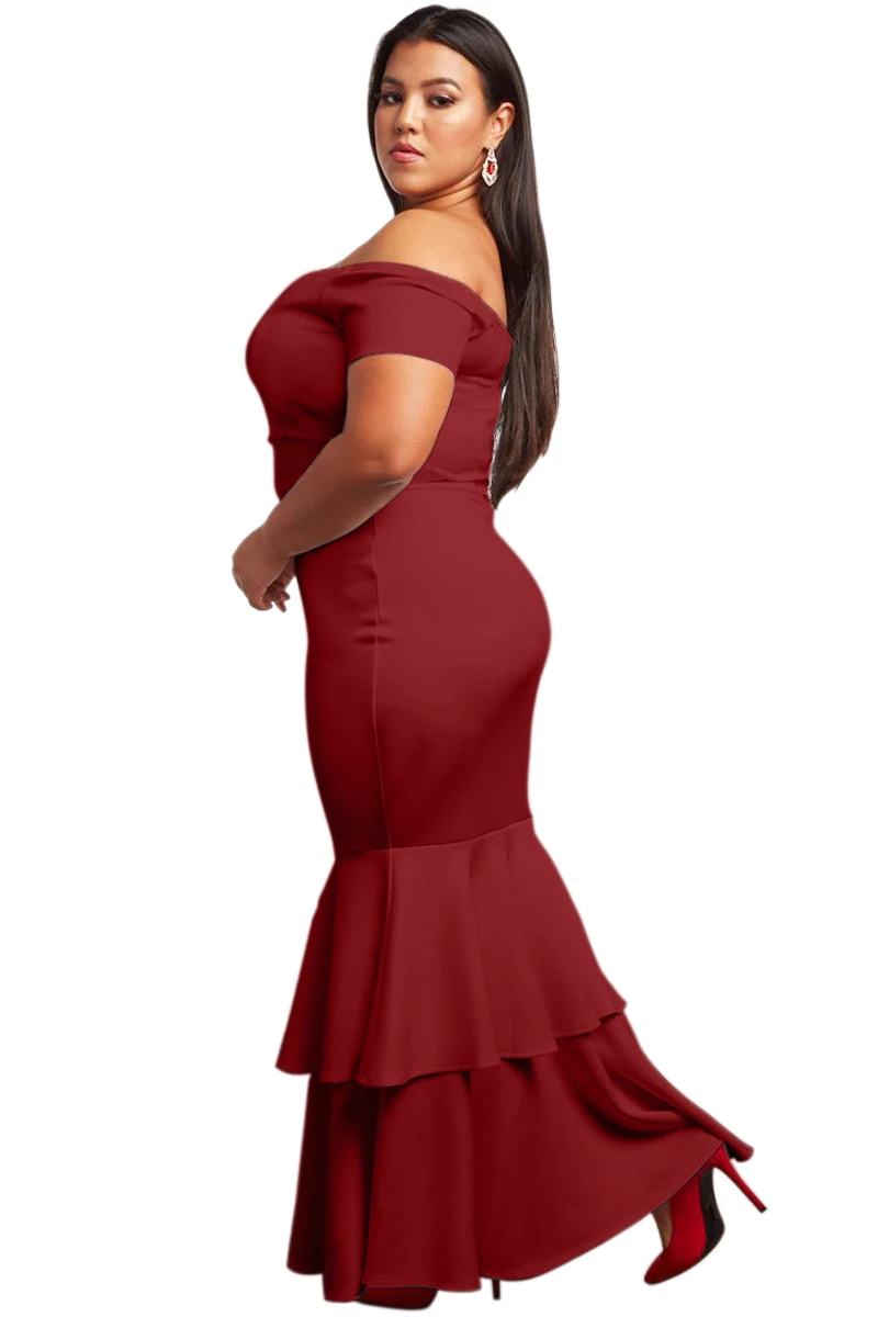 Red-My-Everything-Plus-Size-Mermaid-Dress-LC610947-3-3