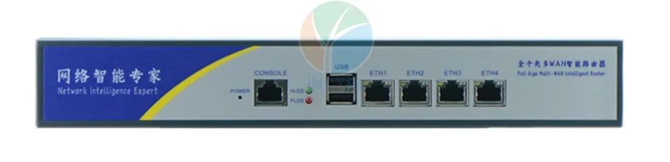 Настольный корпус сетевой сервер безопасности маршрутизатор с 4 гигабитными аппаратными IN-R24S