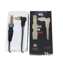 Силиконовые Мягкие татуировки RCA разъем переходные шнуры для тату-машин