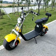 Электрический мотоцикл E-bike 60V1000W электрический скутер Citycoco Moto Электрический двойной тормоз