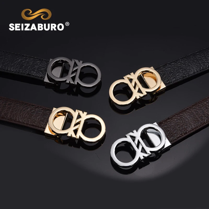 

2018 Famous 100% realy Leather Belt Smooth Buckle Women And Men High Quality Genuine Leather Designer Belts For Men