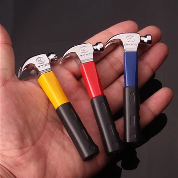 

10pcs/lot Butane Gas Lighter Creative Mini Metal Hammer shape Cigarette Lighters Portable Outdoor Flame Igniter