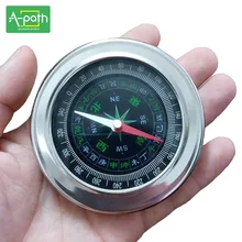 Outdoor travel Large stainless steel compass handheld compass needle