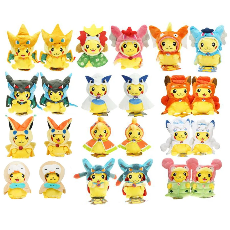 Милый Пикачу Косплей Brinquedos плюшевые игрушки|pikachu pikachu|toy plushpikachu plush cosplay |