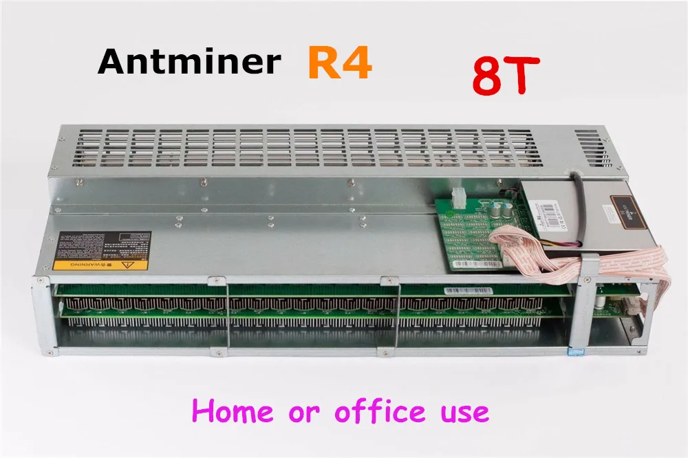 Б/у бесшумный Майнер Antminer R4 8TH/s BTC BCH экономичный чем S9 S11 S17 T9 + T17 для офиса или