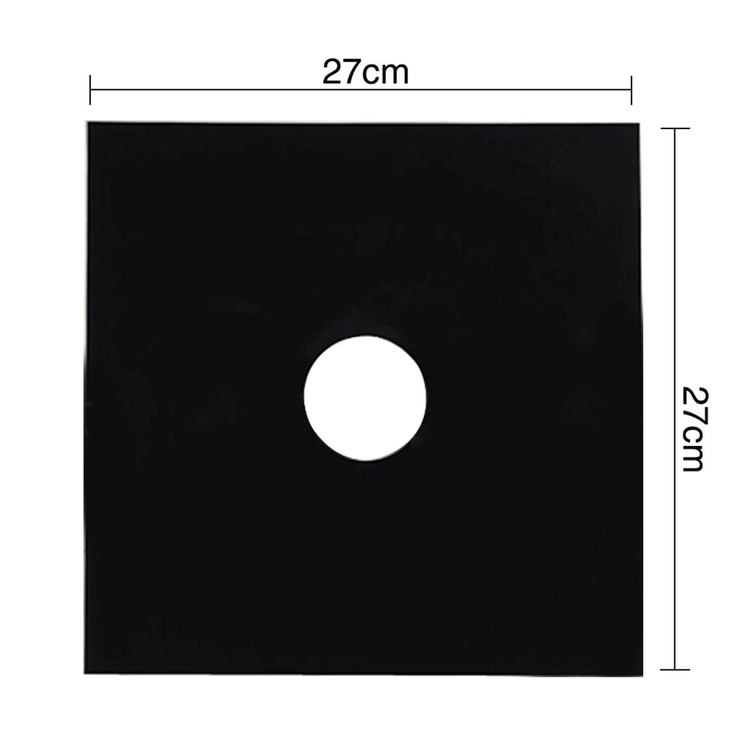 4 шт. газовые протекторы для плиты многоразовые газовые плиты горелки крышки лайнер коврик домашние кухонные инструменты подходят почти газовые плиты