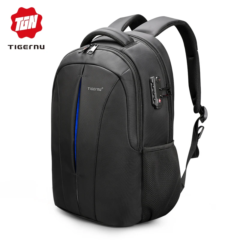 Tigernu Brand Waterproof 15.6inch Laptop Backpack NO Key TSA Anti Theft