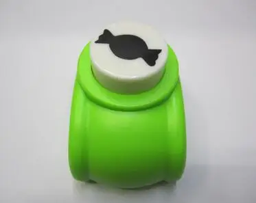 

free shipping 2-2.5CM candy shape EVA foam hole punch paper punches handmade ,Scrapbook Handmade puncher diy toy