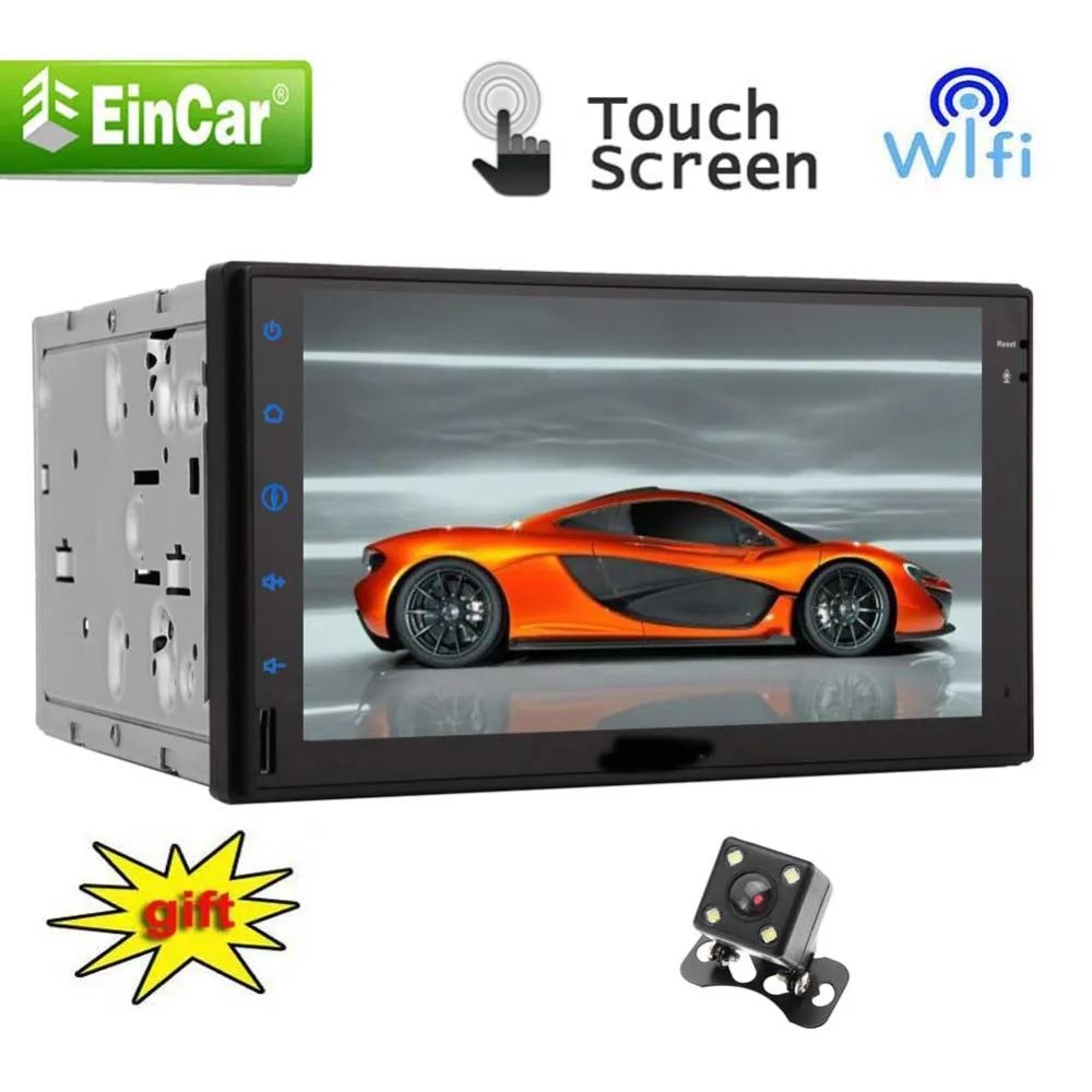 

Double 2 Din 7 inch Capacitive Touchscreen Car no DVD Player Head Unit In Dash WiFi,Bluetooth Handsfree,GPS Navigation,Mirror