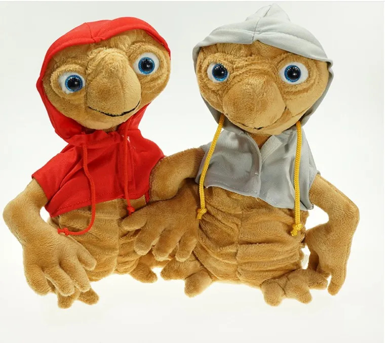 

Free shipping Movie The Extra-Terrestrial ET Plush Stuffed Dolls soft plush toy Kids baby gift