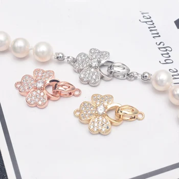 

Wholesale DIY Natural Stones Beads Jewelry Making Accessories Silver/Gold/Rose Gold Metal Connector Clasps Findings
