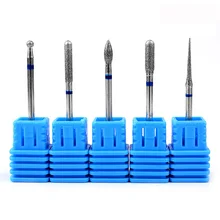 5 видов лака для ногтей сверло резак Cuspidal Шлифовальная головка наборы для маникюра и педикюра инструмент для дизайна ногтей электрические аксессуары для сверления ногтей