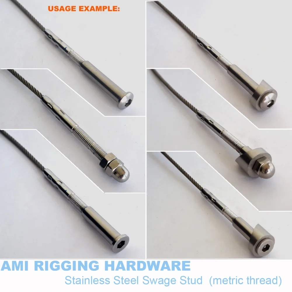 swage stud 3mm 73mm 3