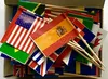 World Flag Toothpick Box of 100 Toothpicks Country Flags Dinner Cake Toothpicks Cupcake Decoration Fruit Cocktail Sticks Party ► Photo 2/6