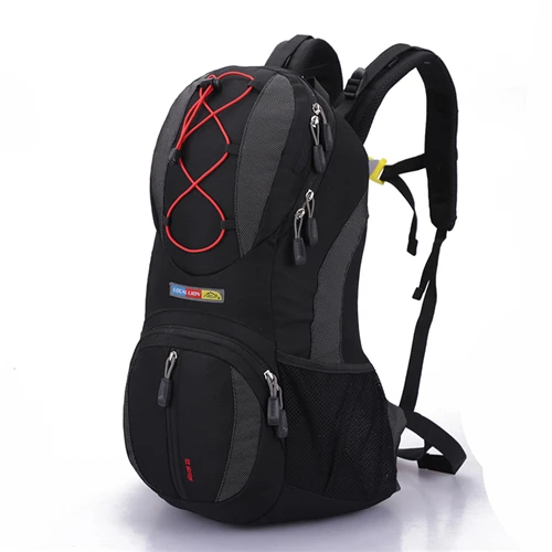 WEST BIKING 22L рюкзак для велосипеда, велосипедная сумка для путешествий, бега, спорта, велоспорта, рюкзак+ 2L сумка для воды, дорожная горная сумка - Цвет: Black Only bag