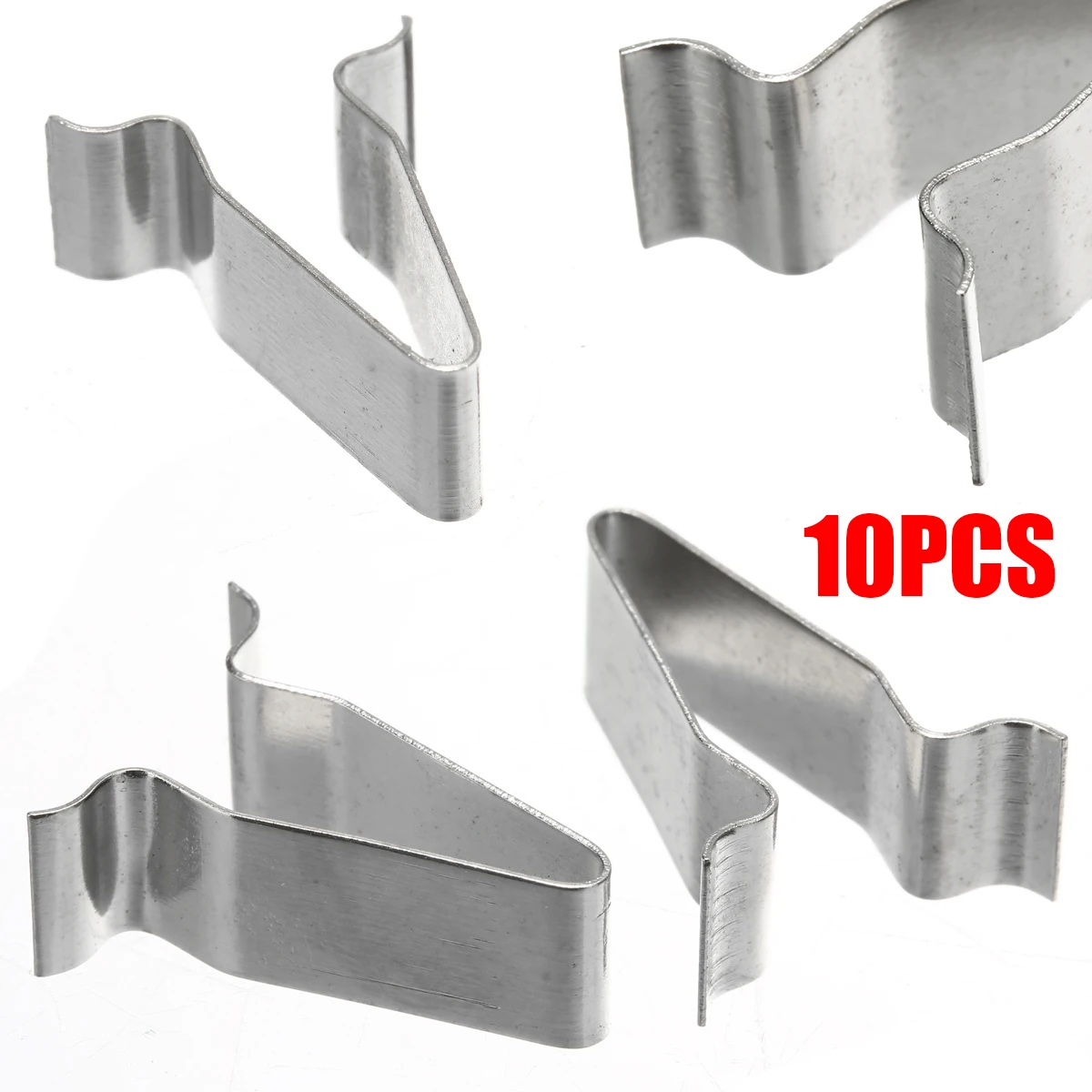 10Pcs Auto Metal Trim Interior Panel Lining Clip Interior Upholstery Retainer Rivet Fastener Clip For Audi Seat For Skoda