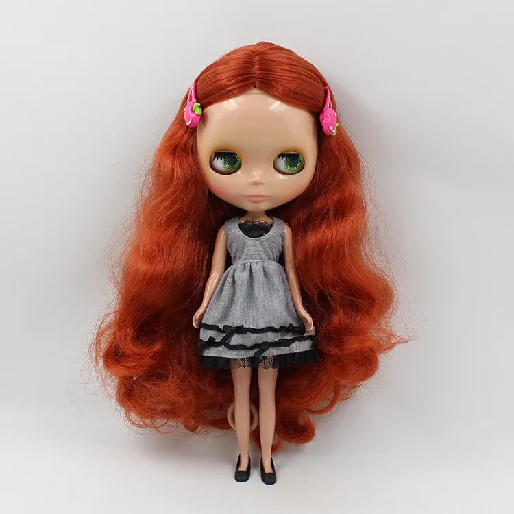 Кукла Nude Blyth № BL1027232 для вермейла волос без челки жжение кожи фабрика Blyth