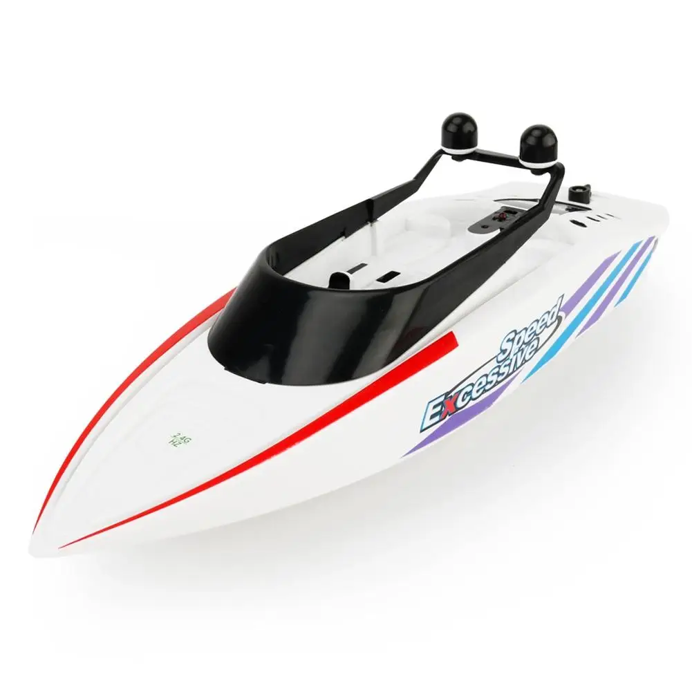 RCtown RC الإبداعية البحر قارب لعب 2.4 GHz راديو صغير التحكم الكهربائية سباق قوارب التحكم عن بعد لعب للأطفال الصبي هدية