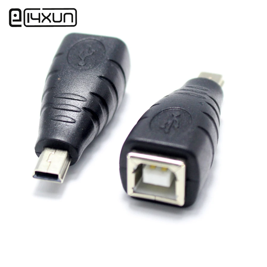 1pcs Mini USB Male Plug to Printer Type B Female jack Printer Power