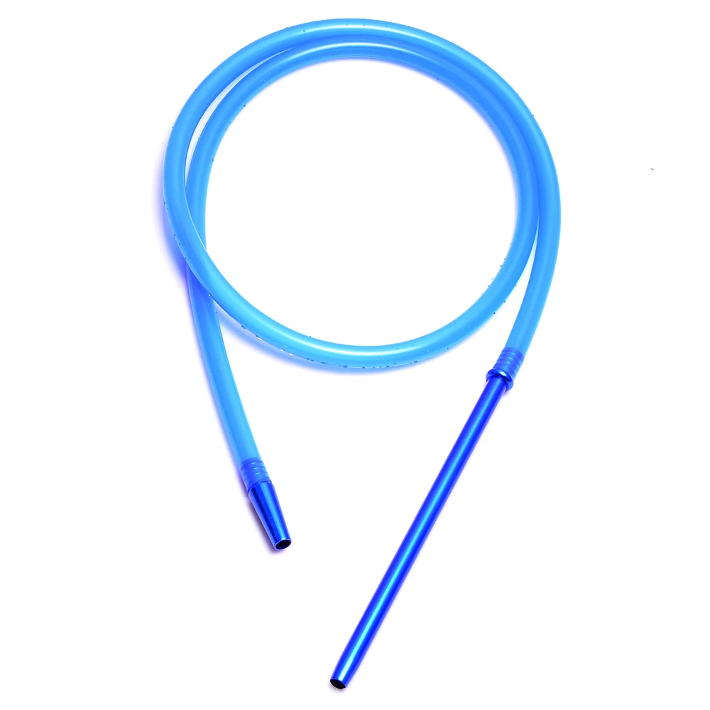 DEJAYA Silicone Hookah Hose Shisha Pipe with Aluminum Stem Cachimba Chicha Sheesha Narguile Accessories 1.7m 6 Color 2